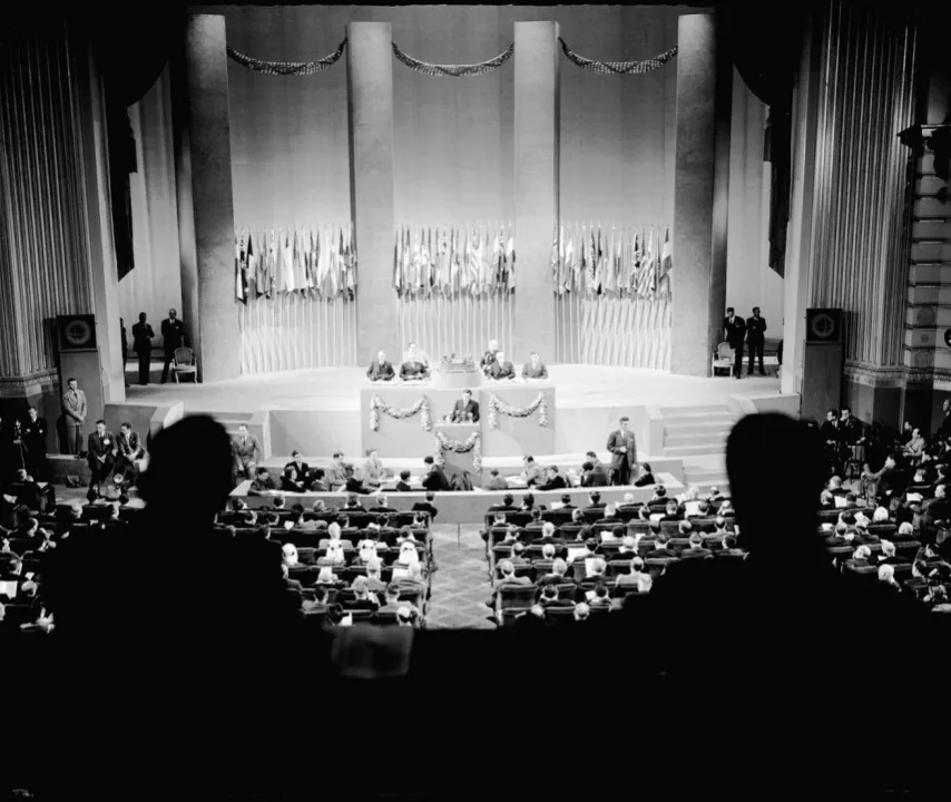 1945年旧金山联合国国际组织会议开幕式现场